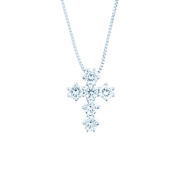 Χρυσός Σταυρός & Αλυσίδα με Διαμάντια