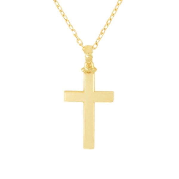 Gold Cross & Chain