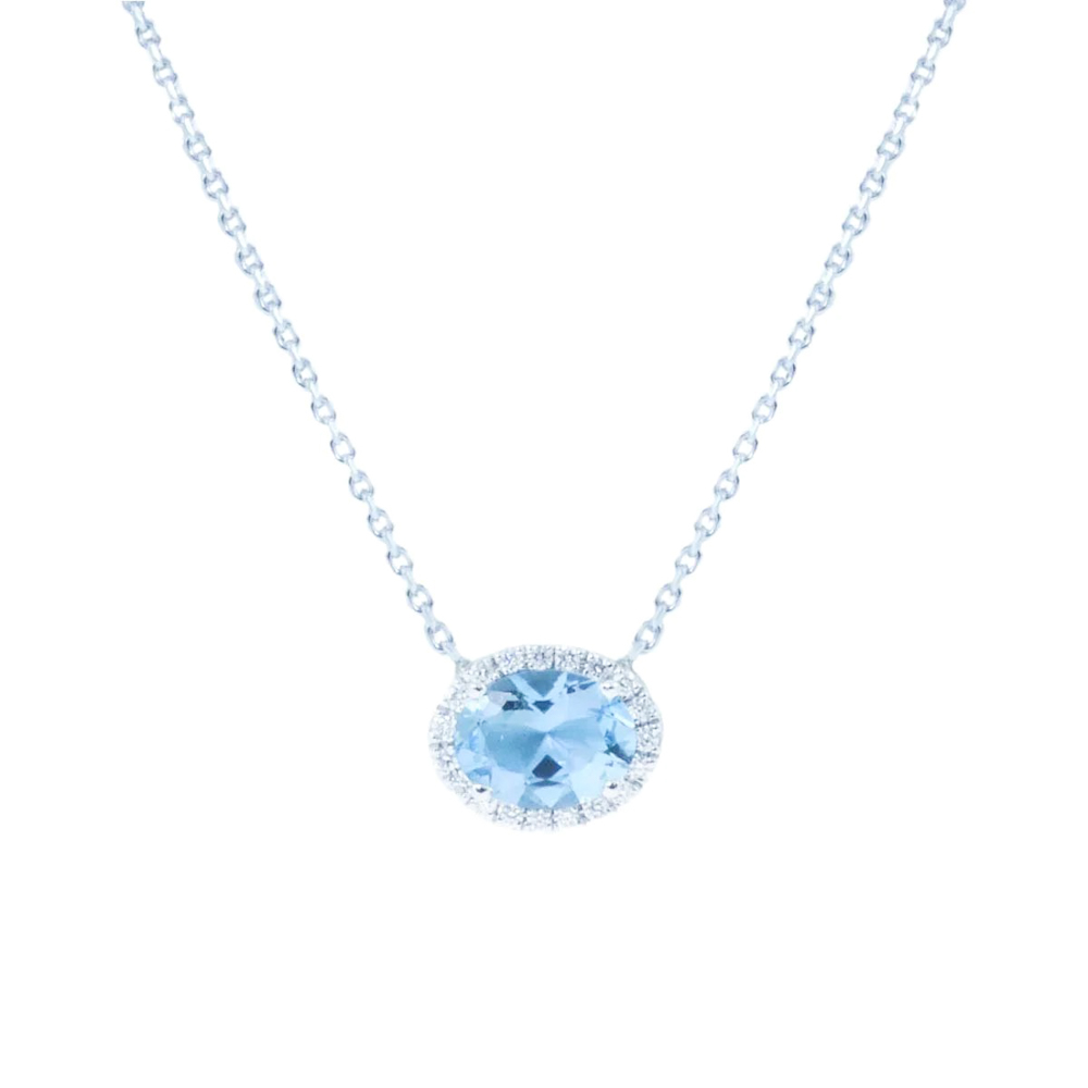 Gold-aquamarine-diamond-necklace-9271-1_clipped_rev_2-2 Gold, Aquamarine & Diamond Necklace - Image 1