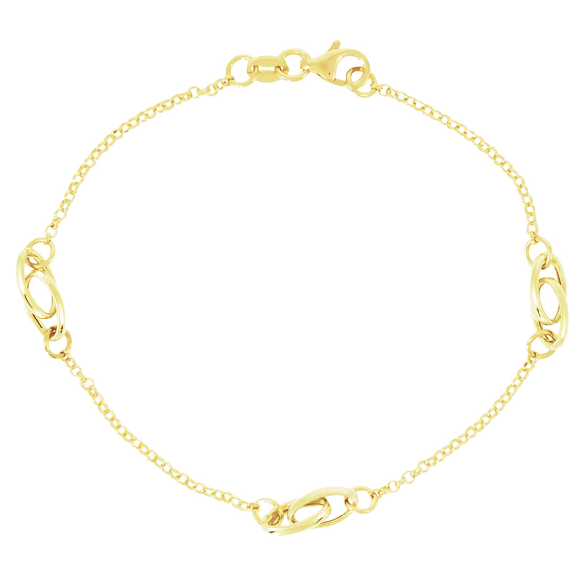 gold bracelet 26369-1_clipped_rev_1 Χρυσό Βραχιόλι - Image 1