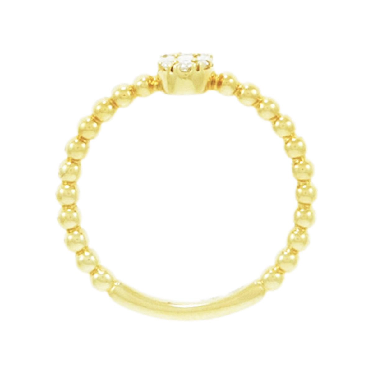 gold & diamond eternity ring 7335-1-3_clipped_rev_1 Gold & Diamond Ring - Image 3