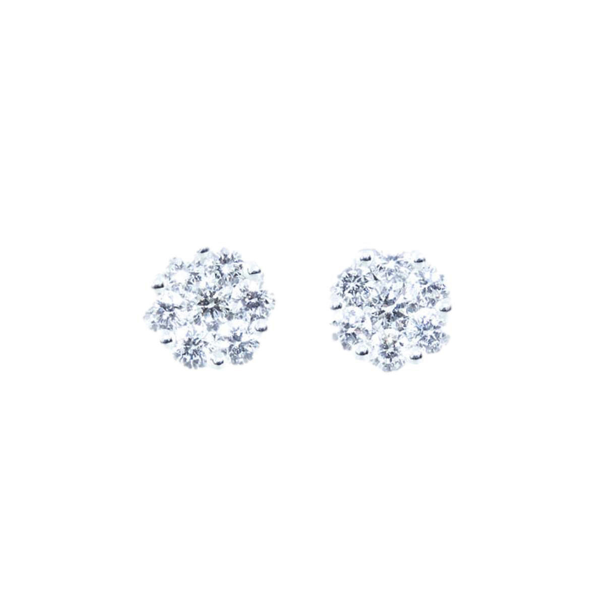 1-Gold & diamond earrings 6755_clipped_rev_1 (1) Gold & Diamond Earrings - Image 1