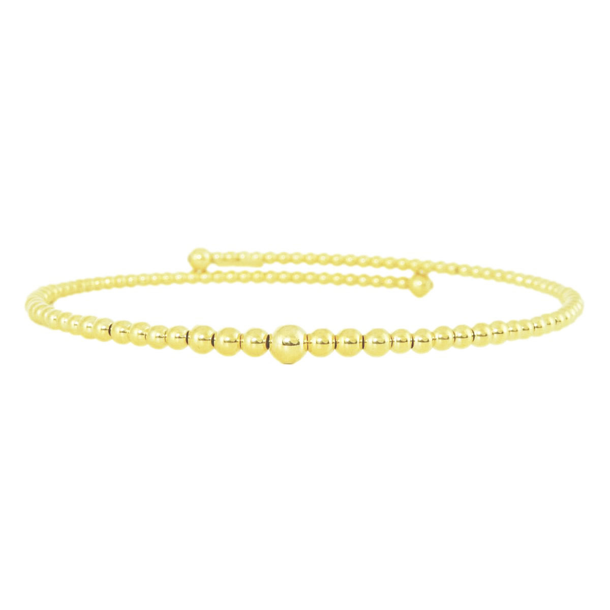 gold bangle 26415_clipped_rev_1 Χρυσή Χειροπέδα - Image 1