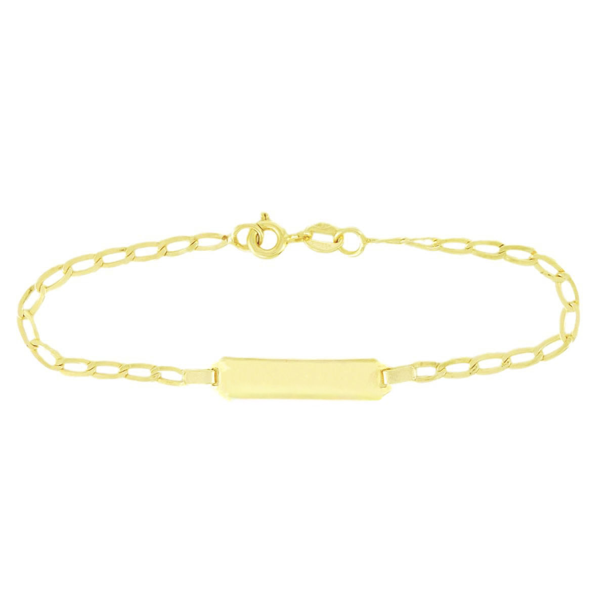 gold kiddies ID 26411_clipped_rev_1 Gold Kiddies ID Bracelet - Image 1