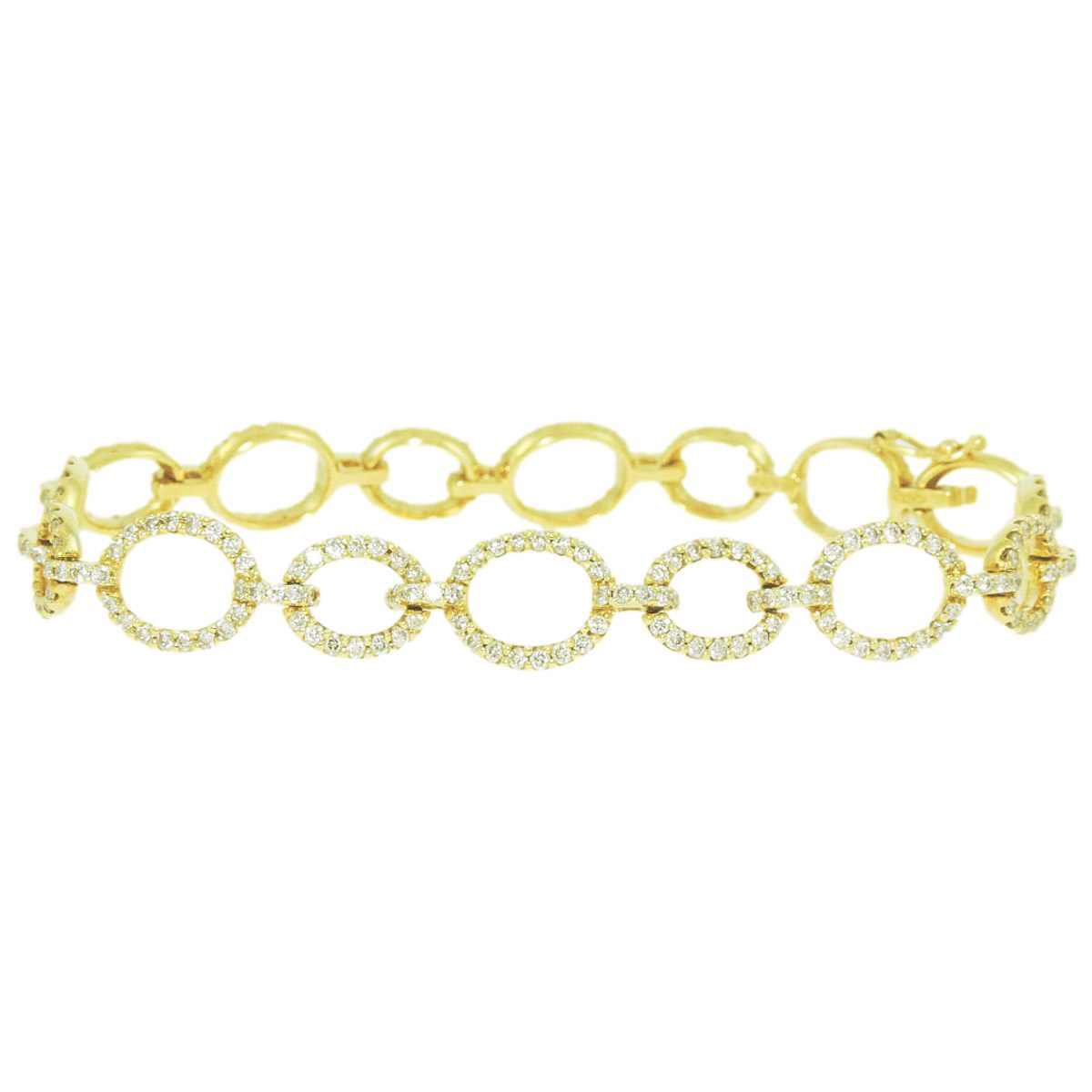 Gold & diamond bracelet 2406_clipped_rev_1 Gold & Diamond Bracelet - Image 1