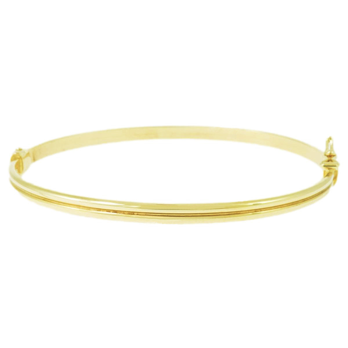 Gold bangle 26398_clipped_rev_1 Χρυσή Χειροπέδα - Image 1