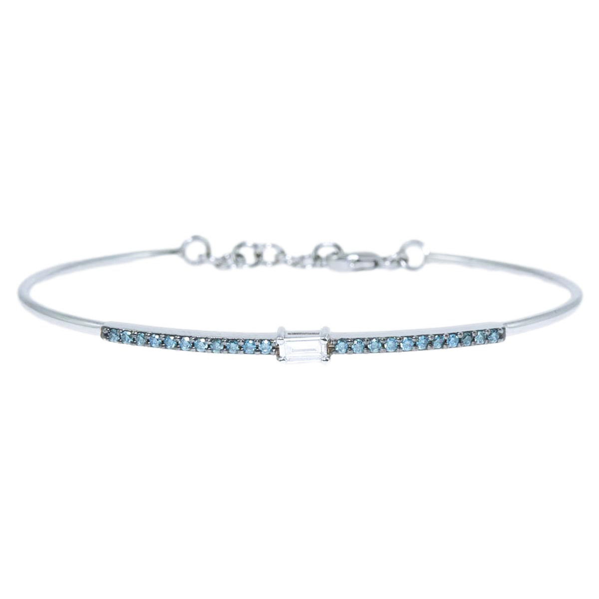 Gold & diamond bracelet 26263_clipped_rev_1 Χρυσό Βραχιόλι με Διαμάντια - Image 1