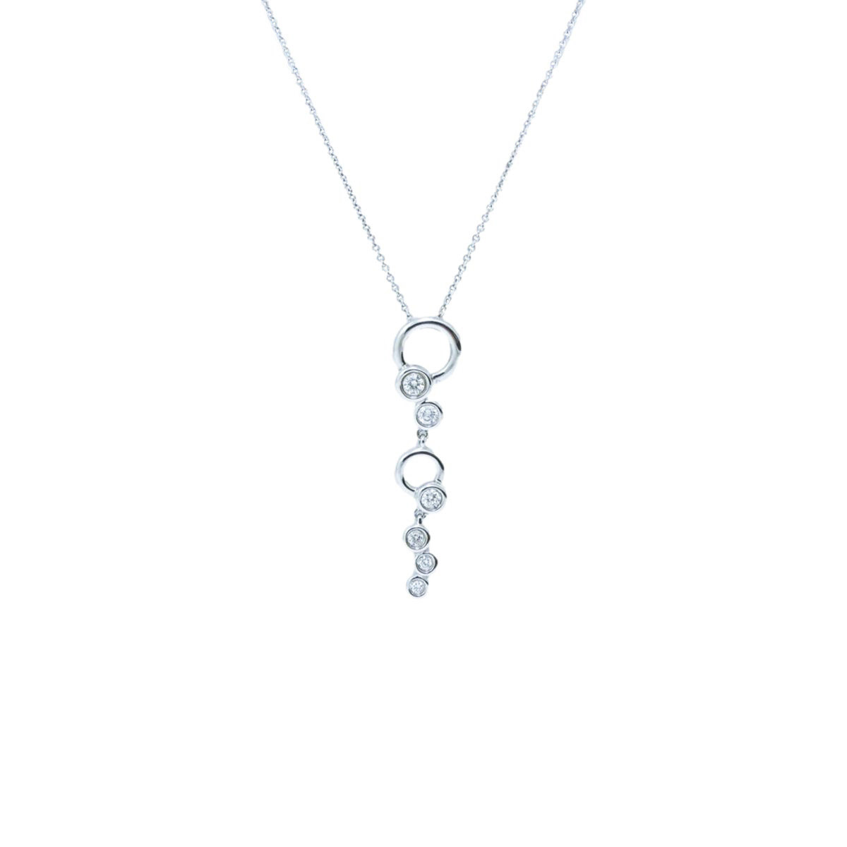 Gold & diamond necklace 1402_clipped_rev_1 Χρυσό Κολιέ με Διαμάντια - Image 1
