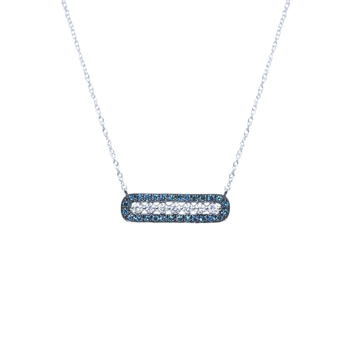 Gold & diamond necklace 8327_clipped_rev_1 Χρυσό Κολιέ με Διαμάντια - Image 1